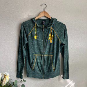 Oakland Athletics MLB Zip Up Hoodie